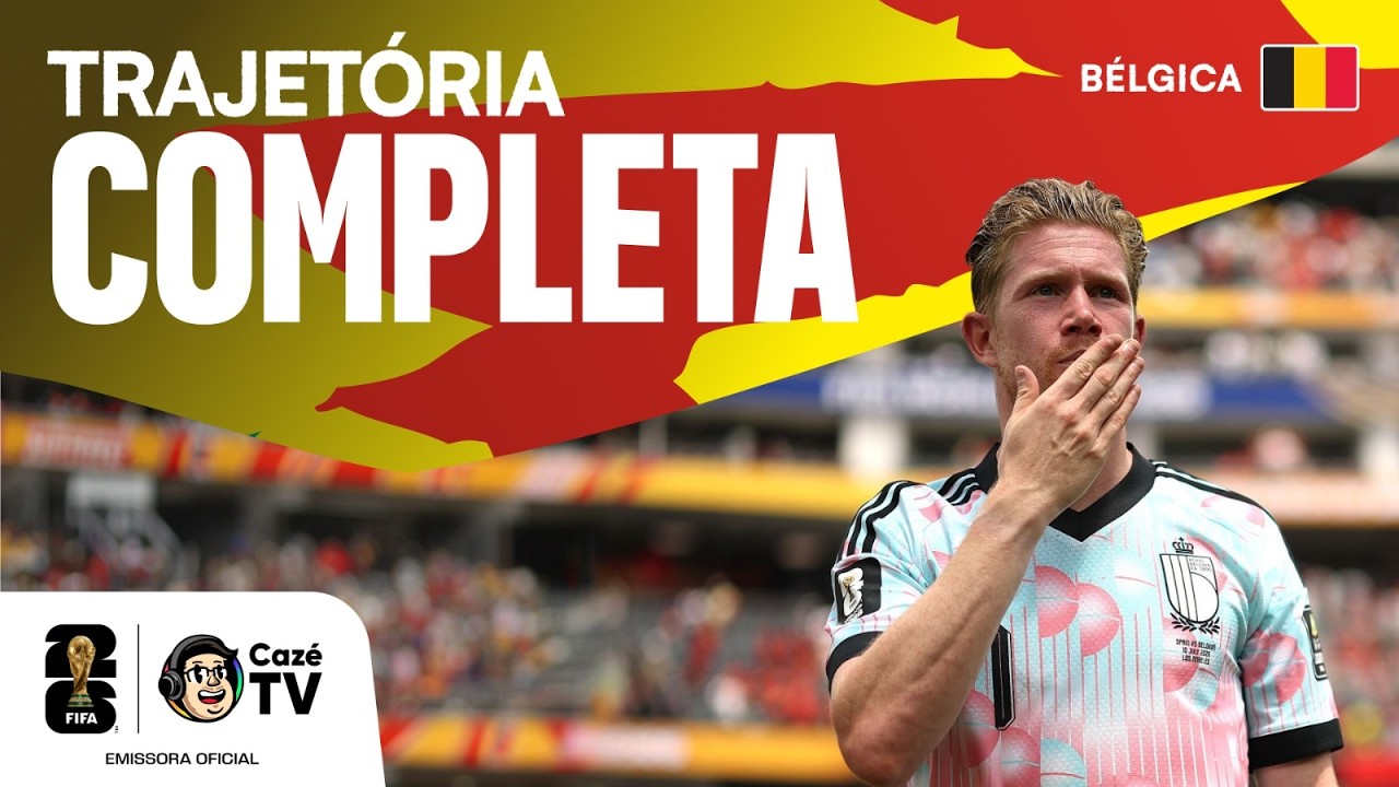 O FIM DA GERAÇÃO BELGA DE OURO! REVEJA A TRAJETÓRIA COMPLETA DA BÉLGICA NA COPA DO MUNDO FIFA™️ 2026