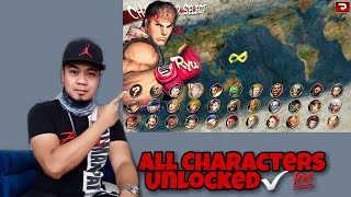 Street fighter IV All Characters Unlocked ! (Free Apk file in the description)