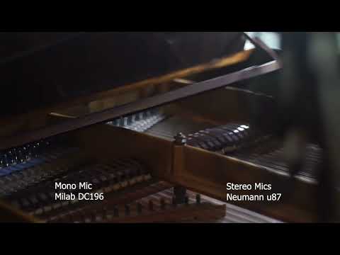 Grand piano recording - microphone placement