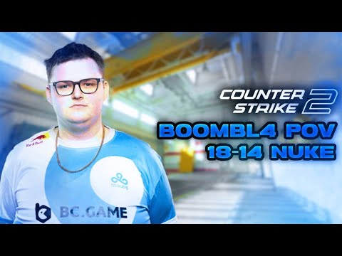 Boombl4 Nuke (18-14) CS2 POV vs Faceit | Faceit Ranked