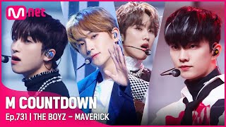 [THE BOYZ - MAVERICK] Comeback Stage | #엠카운트다운 EP.731 | Mnet 211104 방송