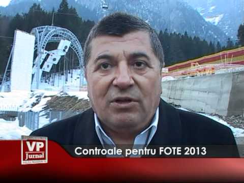 Controale pentru FOTE 2013