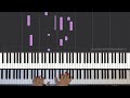 Elliott Smith - Oh Well, OK Simplified Piano Synthesia Cover