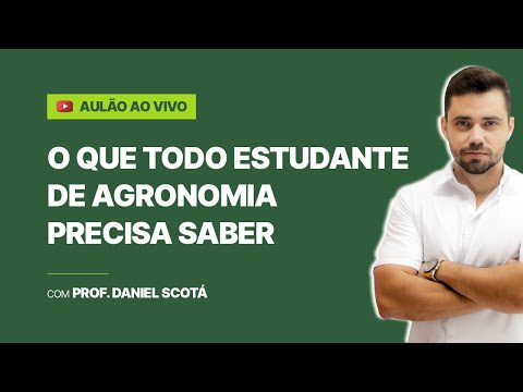 AULÃO - O que todo estudante de AGRONOMIA precisa saber