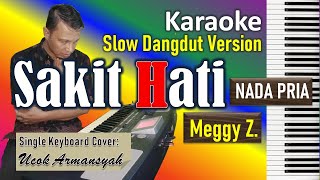 Download lagu Sakit Hati Karaoke Nada Cowok | Meggy Z | Slow Dangdut Version | SiKeCe | Lirik mp3