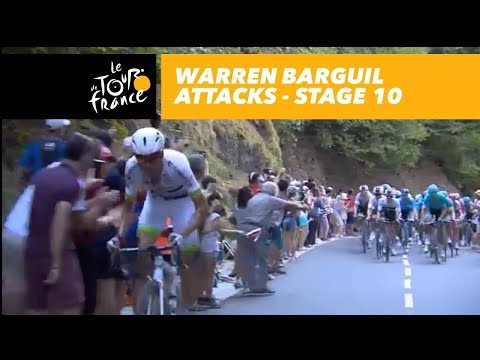 Warren Barguil attacks! - Stage 10 - Tour de France 2018