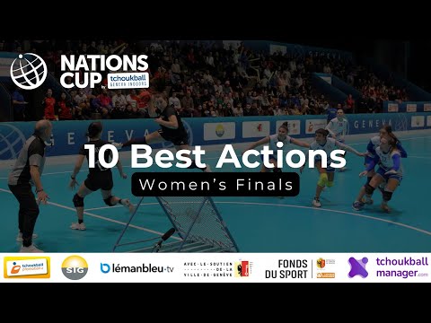 10 best actions / final women / Tchoukball Nations Cup 2023