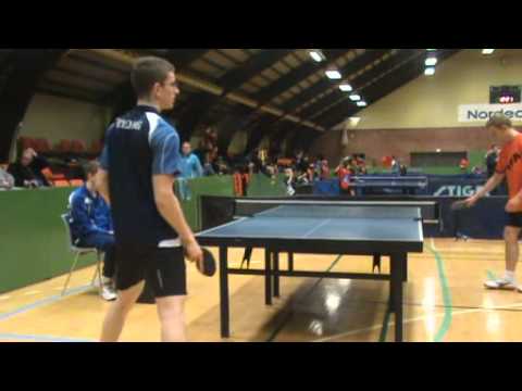 120114 ØM2012, Michael Ryding - Lasse Haahr Petersen