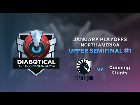 Test Tournament Series: January Playoffs (NA) - Upper Semifinal #1: Team Liquid vs Cunning Stunts