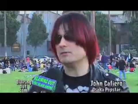 Osaka Popstar's John Cafiero interviewed on The Blairing Out Show