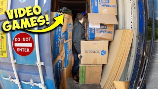 I Bought This Shipping Crate of GAMES!