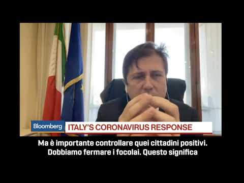 Pierpaolo Sileri - Bloomberg 23.04.2020 SUB ITA
