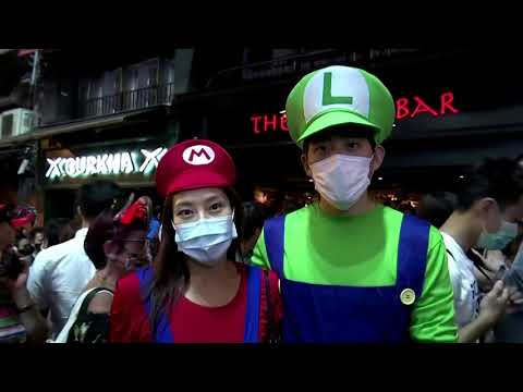香港はハロウィンを祝う (Hong Kong celebrates Halloween)