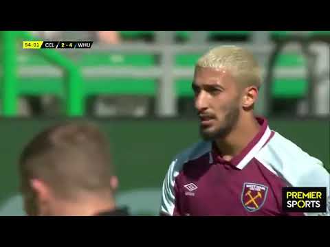 Magnifique but de l’international Algérien Benrahma avec West Ham