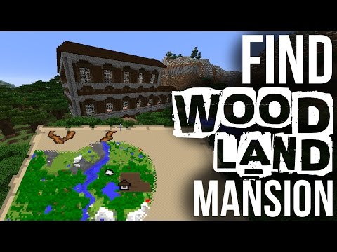 How To Find Woodland Mansions - Minecraft Video