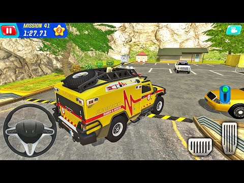 Mini Firefighter Truck Driving - Coast Guard Beach Rescue Team - Android Gameplay