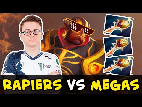 Miracle Rapiers vs Megacreeps — 8100 average MMR game