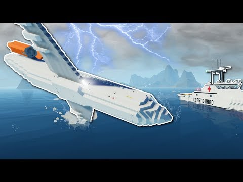 PLANE & SINKING SHIP SURVIVAL! - Stormworks: Build and Rescue Multiplayer Gameplay