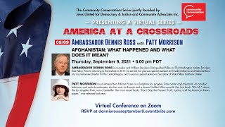America at a Crossroads | Amb. Dennis Ross with Patt Morrison