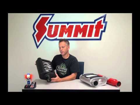 Chambered, Turbo, and Glasspack Muffler - Summit Racing Quick Flicks