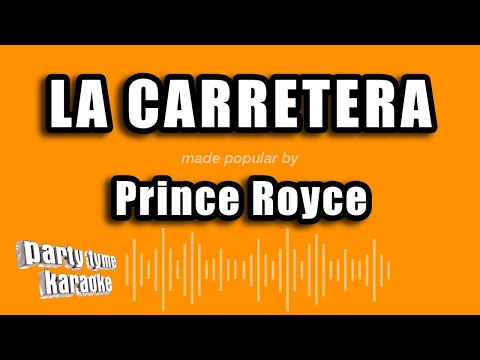 Prince Royce - La Carretera (Versión Karaoke)