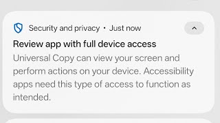 Review app with full device access | Security and privacy 2026 