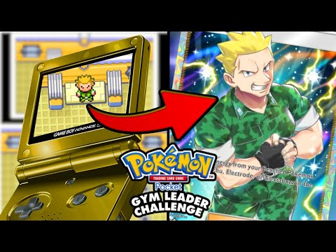 Lt. Surge's Team SHOCKS the Pokemon Pocket Meta! | Gym Leader Challenge #3