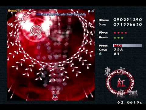 Smoke072's EoSD Reimu(A) Playthorugh - Stage 6