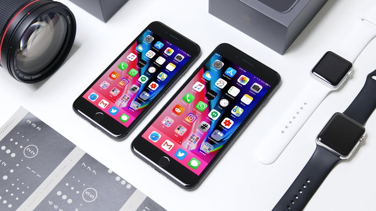 iPhone 8 vs iPhone 8 Plus - COMPARED!