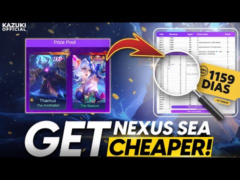 GET ANY SKINS CHEAPER FROM NEXUS SEA ONLY AT 1159 DIAS! FULL BREAKDOWN!