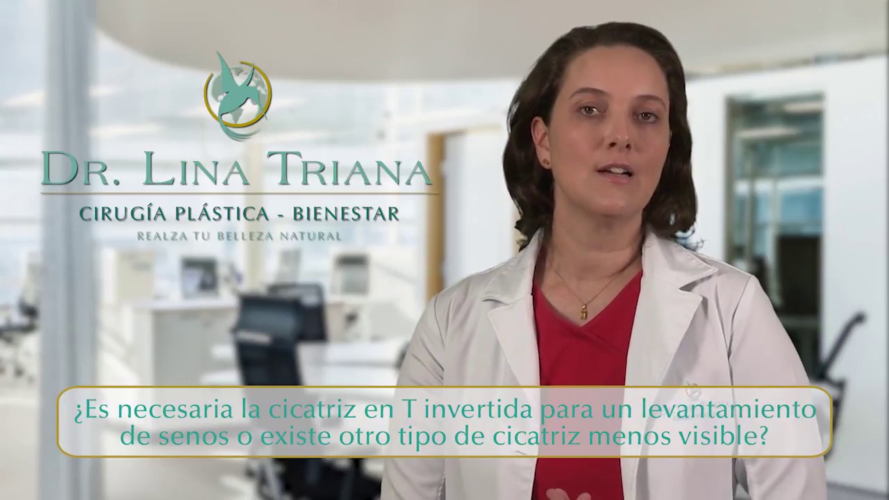 Tipos de cicatriz al momento de realizar un levantamiento de senos
