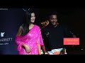 Saiee Manjrekar Hot Visuals Shinning In Crop Gown At Event Hall Fame Of Awards 2023