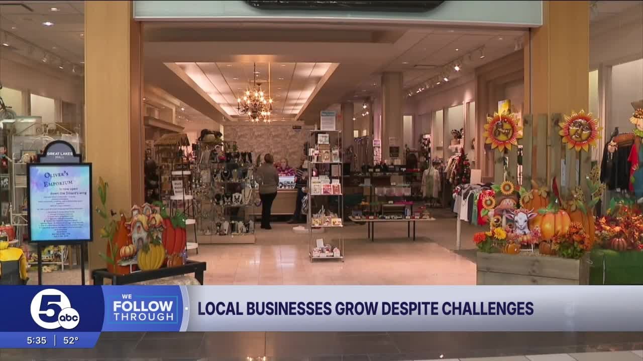 Small businesses team up for hyper-local market inside Mentor mall
