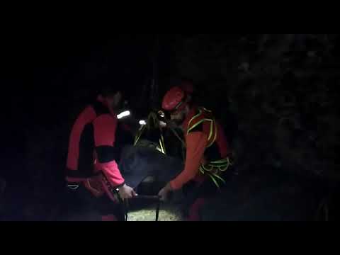 Operațiune de salvare la cetatea Șoimoș