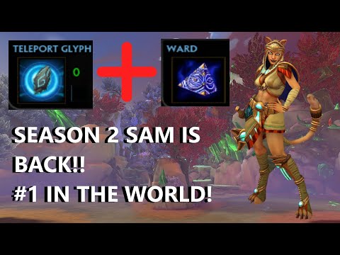 TELEPORT TO WARD IS BACK IN TODAYS SCUMBAG SATURDAY - Grandmasters Ranked 1v1 Duel - SMITE