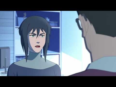 Pantheon scene: Laurie guides David to break free from simulation (remembering love helps him do it)