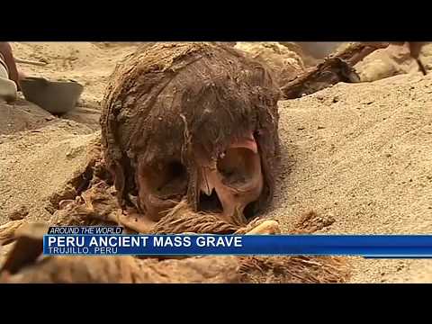Archaeologists find ancient mass child sacrifice in Peru