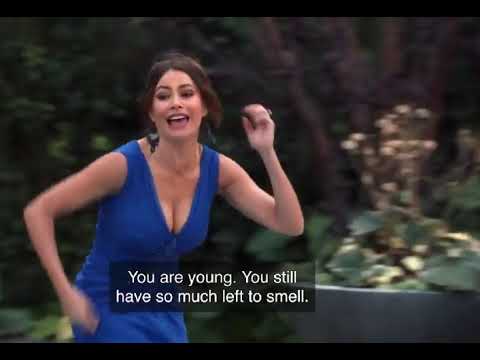 Hilarious modern family video| Gloria saves Stella from the pool