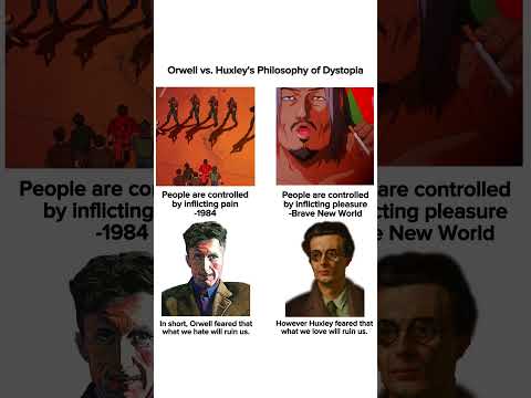 Orwell & Huxley both warned us #anime #berserk #akira #cyberpunkedgerunners #philosophy