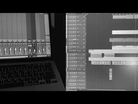 I'm making beat, while my dog snoring :0