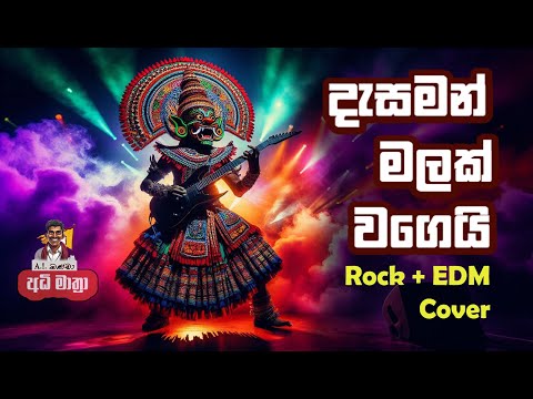 දැසමන් මලක් වගෙයි | Desaman Malak - Rock + EDM cover by AI Banda #rock #edm #sinhalasongs