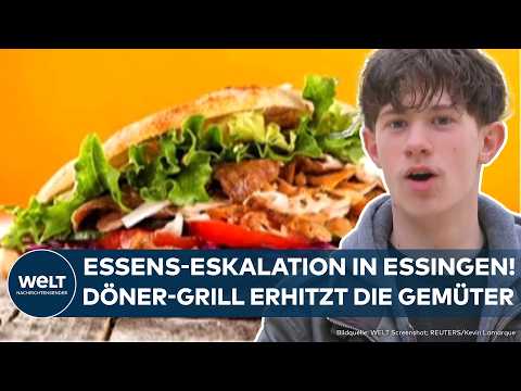 Video Thumbnail: DEUTSCHLAND: Streit ums Essen in Essingen! Heftige Döner-Debatte! Kebab-Grill erhitzt die Gemüter!