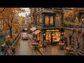 MORNING JAZZ CAFE MUSIC 🍂 ELEGANT &AMP; SOOTHING AUTUMN JAZZ ..