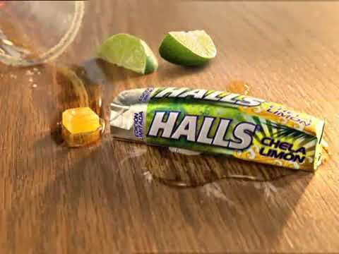 Comercial de 2007: HALLS Chela Limón