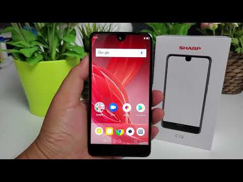 $128.99/PC Global Free Shipping SHARP AQUOS C10 S2 UNBOXING & REVIEW русский