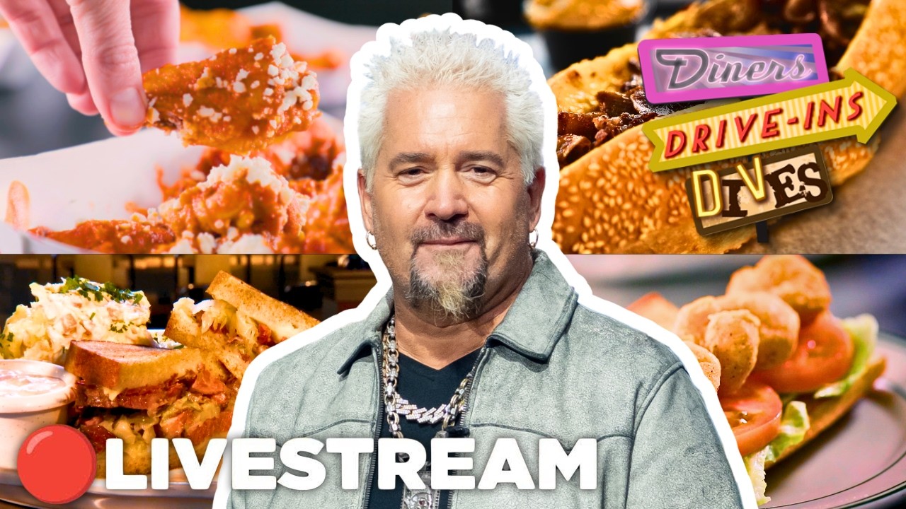 BINGE 🔴 American Classics on with Guy Fieri | Diners, Drive-Ins and Dives