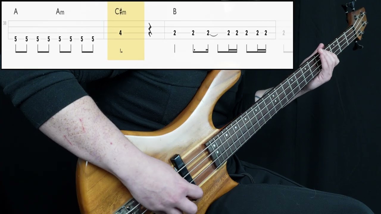Pixies - Where Is My Mind? (Bass Cover) (Play Along Tabs In Video)