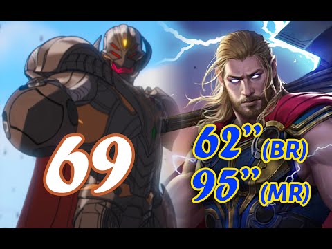 Infinity Ultron 69｜Thor: 62s (BR)＋95s (MR) - WBL III｜Ultron: Welcome to New York, destoryed.