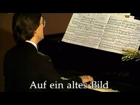 Fischer Dieskau mit Hartmut Höll Hugo Wolf: Mörike-Lieder “Auf ein altes Bild”