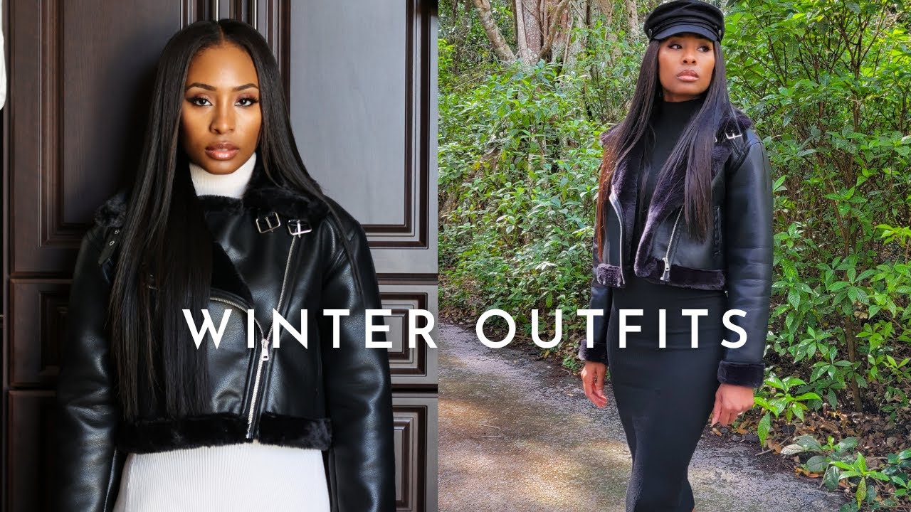 WINTER CAPSULE WARDROBE LOOKBOOK | WINTER OUTFITS